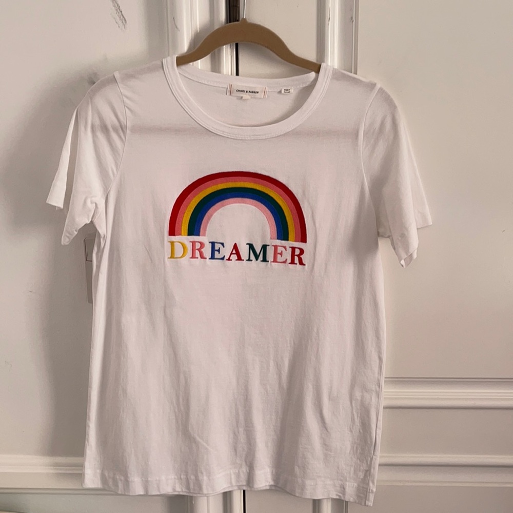 Chinti & Parker Dreamer Rainbow T-Shirt